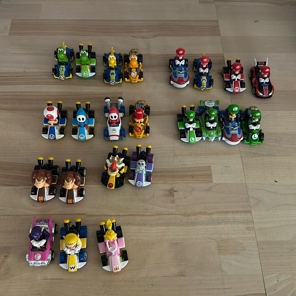 23 Mario kart characters
